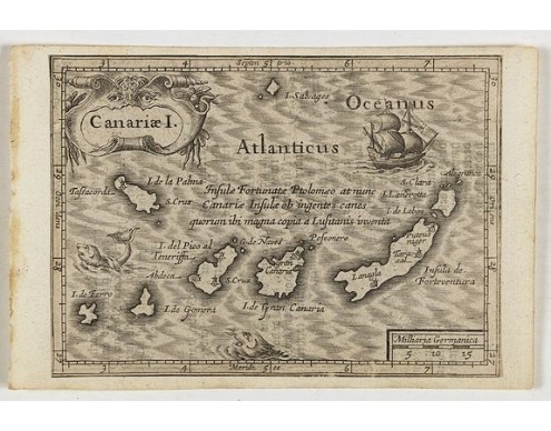 DE CLERCK, N. - Canariae I. DE CLERCK, N. - Canariae I.