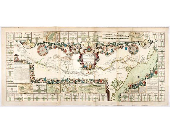 NOLIN, J.-B. - Le Canal Royal de Languedoc pour la jonction de l'Océan et de la Mer Méditerranée, dédié et présenté à Mgrs. des Estats de Languedoc. NOLIN, J.-B. - Le Canal Royal de Languedoc pour la jonction de l'Océan et de la Mer Méditerranée, dédié et présenté à Mgrs. des Estats de Languedoc.