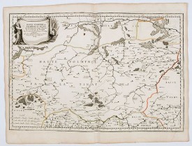 SANSON, N./ MARIETTE, P. -  Haute Volhynie ou palatinat de Lusuc, tiré entièrement de la grande Ukraine du Sieur le Vasseur de Beauplan . . .