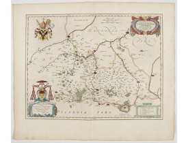 BLAEU, W. -  Archiepiscopatus Cameracensis. Archevesché de Cambray. BLAEU, W. -  Archiepiscopatus Cameracensis. Archevesché de Cambray.
