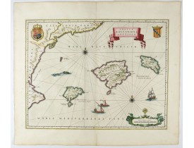 BLAEU, W. -  Insulae Balearides et Pytiusae.