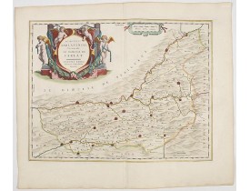 BLAEU, W. -  Dioecesis Sarlatensis, vernacule..Sarlat.