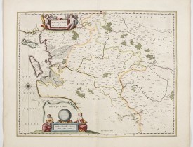 BLAEU, J. -  Xaintonge et Angoumois.