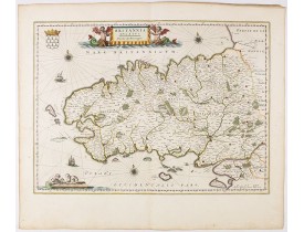 BLAEU, W. -  Britannia Ducatus. Duché de Bretaigne.