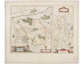 BLAEU, W. -  Loudonois. Laudunum/ Mirebalais.