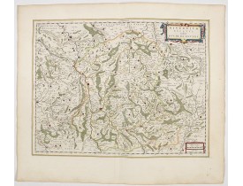 BLAEU, W. -  Nivernium Ducatus. Gallicèa Duche de Nevers.