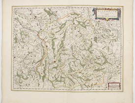 BLAEU, W. -  Nivernium Ducatus. Gallicèa Duche de Nevers.