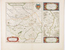 BLAEU, W. -  Lemovicum.. Lymosin. / Topographia Limaniae. . .
