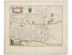 BLAEU, W. -  Lionnois, Forest, Beauiolois et Masconnois.
