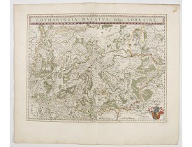 BLAEU, W. -  Lotharingia Ducatus:  Vulgo Lorraine. BLAEU, W. -  Lotharingia Ducatus:  Vulgo Lorraine.