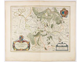 BLAEU, W. -  Les Souverainetez de Sedan et de  Raucourt.. Doncheri. BLAEU, W. -  Les Souverainetez de Sedan et de  Raucourt.. Doncheri.