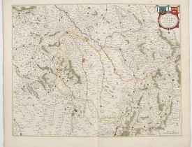 BLAEU, W. -  Dioecese de RHEIMS, et Pais de RETHEL. Par Jean Jubrien Chalonnois.