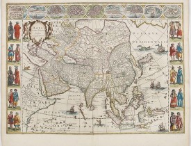 BLAEU, W. -  Asia noviter delineata. . .