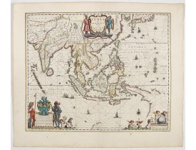 BLAEU, W. -  India quae Orientalis dicitur, et insulae adiacentes. BLAEU, W. -  India quae Orientalis dicitur, et insulae adiacentes.