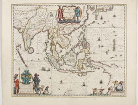 BLAEU, W. -  India quae Orientalis dicitur, et insulae adiacentes.