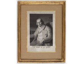 PETIT, Didier / CARQUILLAT. -  (Portrait de Joseph-Marie Jacquard). PETIT, Didier / CARQUILLAT. -  (Portrait de Joseph-Marie Jacquard).