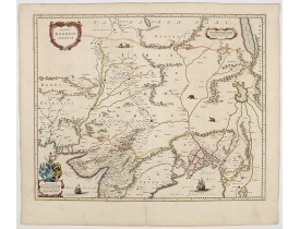 BLAEU, W. -  Magni Mogolis Imperium. BLAEU, W. -  Magni Mogolis Imperium.