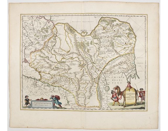 BLAEU, W. - Tartaria sive Magni Chami Imperium. BLAEU, W. - Tartaria sive Magni Chami Imperium.