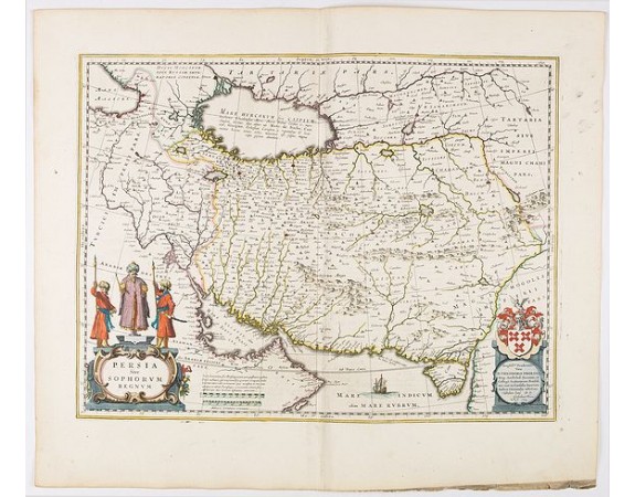 BLAEU, W. - Persia sive Sophorum Regnum. BLAEU, W. - Persia sive Sophorum Regnum.