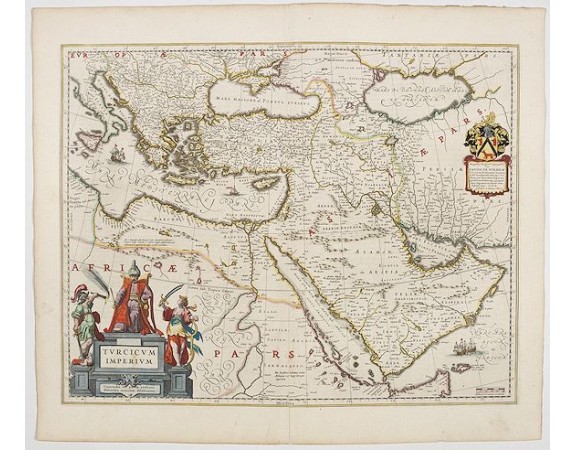 BLAEU, W. - Turcicum Imperium. BLAEU, W. - Turcicum Imperium.
