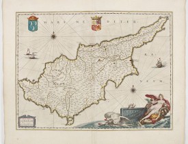 BLAEU, W. -  Cyprus Insula.