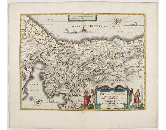 BLAEU, J. -  TERRA SANCTA quae in Sacris Terra Promissionis…