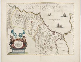 BLAEU, W. -  Fezzae et Marocchi regna Africae celeberrima.