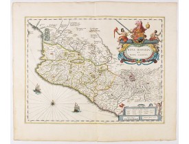BLAEU, W. -  Nova Hispania et Nova Galicia.