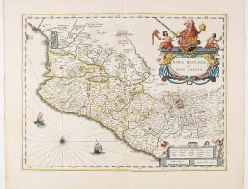 BLAEU, W. -  Nova Hispania et Nova Galicia.