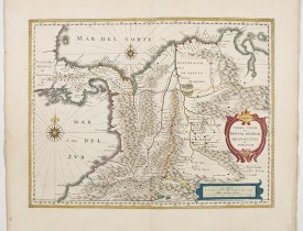 BLAEU, W. -  Terra Firma et Novum regnum Granatense et Propayan.