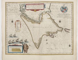BLAEU, J. -  Tabula Magellanica.