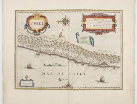 BLAEU, W. -  Chili.
