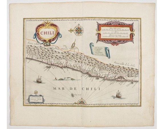 BLAEU, W. -  Chili.