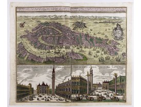 SEUTTER, M. -  Venetia potentissima e la più magnifica fiorentissimae la più ricca città capitale della Serenissima repubblica . . . SEUTTER, M. -  Venetia potentissima e la più magnifica fiorentissimae la più ricca città capitale della Serenissima repubblica . . .
