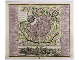 SEUTTER, M. -  Milano, la Citta Principale et Fortezza Reale del Ducato medsino in Italia . . . SEUTTER, M. -  Milano, la Citta Principale et Fortezza Reale del Ducato medsino in Italia . . .