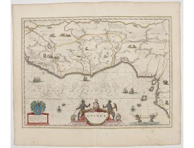 BLAEU, W. -  Guinea. BLAEU, W. -  Guinea.