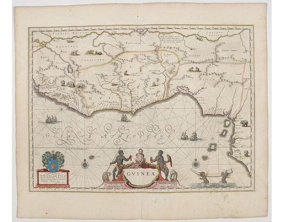 BLAEU, W. -  Guinea.