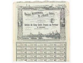 SOCIETE METALLURGIQUE DE L'OURAL-VOLGA -  Shares of 500 francs. # 05365 SOCIETE METALLURGIQUE DE L'OURAL-VOLGA -  Shares of 500 francs. # 05365