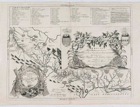 CORONELLI, V.M. -  Disegno Idrografico del Canale Reale . . .