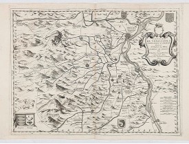 CORONELLI, V.M. -  Contado DE Venassino, E prencipato d'Oranges . . .
