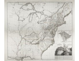 TARDIEU, P.A.F. - United States of North America. Carte des Etats-Unis de l'Amerique Septentrionale / copiée et gravée sur celle d'Arrowsmith, corrigée et considérablement augmentée... par P. F. Tardieu... TARDIEU, P.A.F. - United States of North America. Carte des Etats-Unis de l'Amerique Septentrionale / copiée et gravée sur celle d'Arrowsmith, corrigée et considérablement augmentée... par P. F. Tardieu...