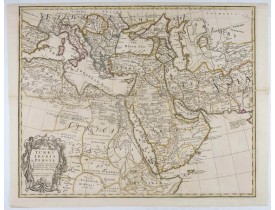 SENEX, J. - A Map of Turky, Arabia And Persia. Corrected from the latest Travels. . . SENEX, J. - A Map of Turky, Arabia And Persia. Corrected from the latest Travels. . .