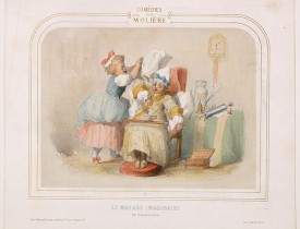 MAISON MARTINET. -  Comedies de Moliere . . .Le Malade Imaginaire.