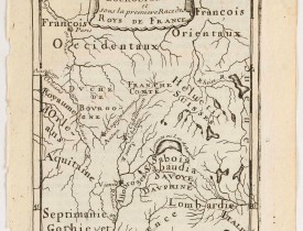 MANESSON MALLET, A. -  Royaume des… Royaume de Bourgogne sous la race des rois Bourguigons.