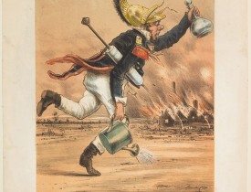 DRANER [pseudonyme Jules Renard], -  France - Pompier de la Garde Nationale, Tenue d'Incendie.
