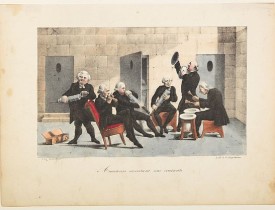 ENGLEMANN, Gottfried. -  Amateurs executant une courante.