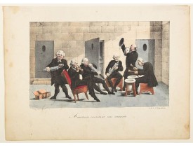 ENGLEMANN, Gottfried. -  Amateurs executant une courante.