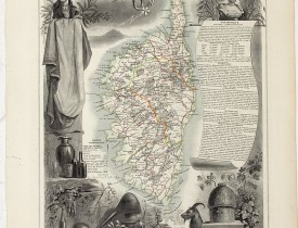 LEVASSEUR, V. -  Dépt. De La Corse. N°19.