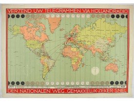 HOLLAND RADIO -  Verzend uw telegrammen via Holland Radio Den Nationalen weg. Gemakkelijk -Zeker - Snel.