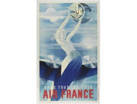 DE VALERIO, R. -  Air France dans tous les ciels. DE VALERIO, R. -  Air France dans tous les ciels.